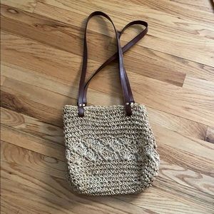 Straw bag
